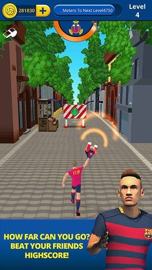 FC Barcelona: Ultimate Rush Android Game Image 2