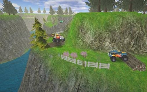 Hill Climb AED Monster Truck Android Game Image 1