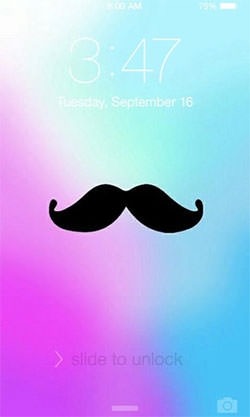 Mustache Android Wallpaper Image 1