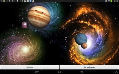 Space 3D Android Wallpaper Image 1