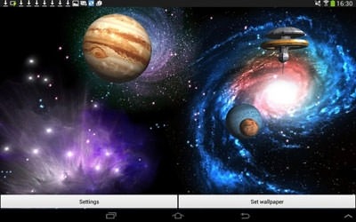 Space 3D Android Wallpaper Image 2