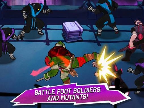 Teenage Mutant Ninja Turtles: Brothers Unite Android Game Image 1