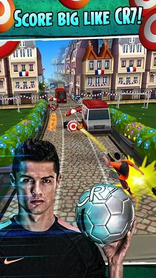 Cristiano Ronaldo: Kick&#039;n&#039;run Android Game Image 2