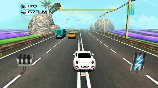 Highway Supercar Speed Contest Android Game Image 2