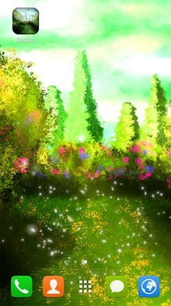 Garden Android Wallpaper Image 2