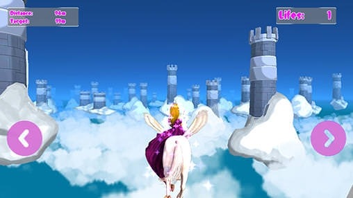 Princess Unicorn: Sky World Run Android Game Image 1
