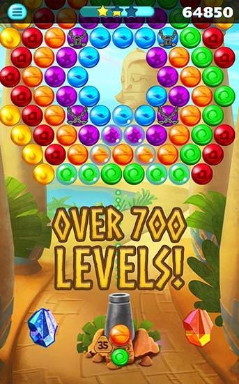 Egypt Pop Bubble Shooter Android Game Image 1