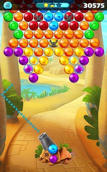 Egypt Pop Bubble Shooter Android Game Image 2