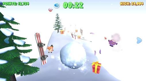 Supreme Snowball: Roller Mayhem 3000 Android Game Image 1
