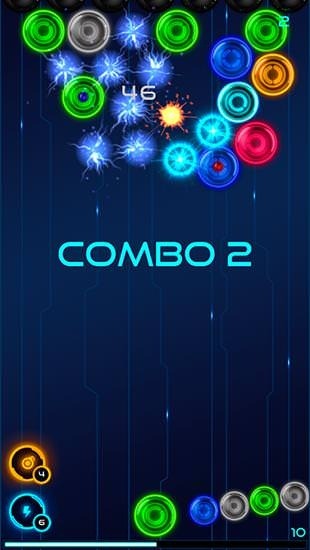 Magnetic Balls 2: Glowing Neon Bubbles Android Game Image 1