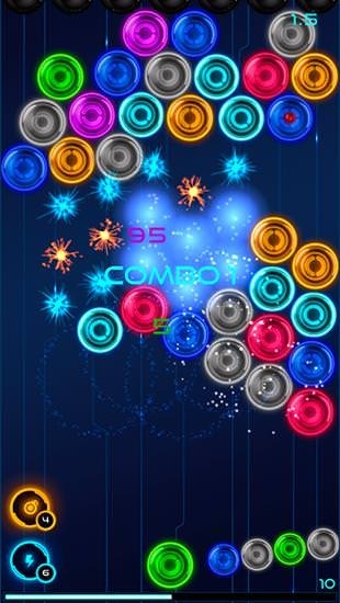Magnetic Balls 2: Glowing Neon Bubbles Android Game Image 2