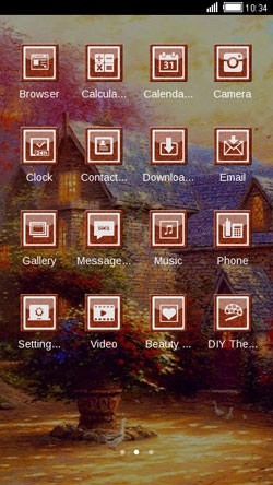 Palace Spring Garden CLauncher Android Theme Image 2