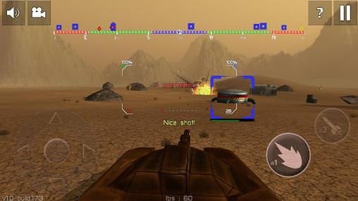 Tank Combat: Future Battles Android Game Image 1