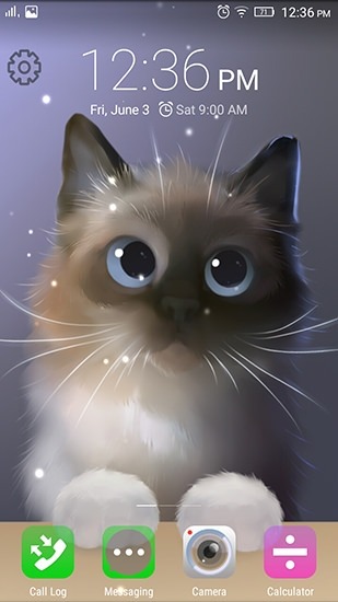 Peper The Kitten Android Wallpaper Image 1