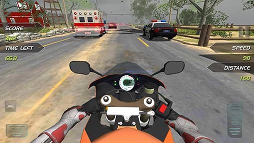 Highway Motorbike Rider Android Game Image 2