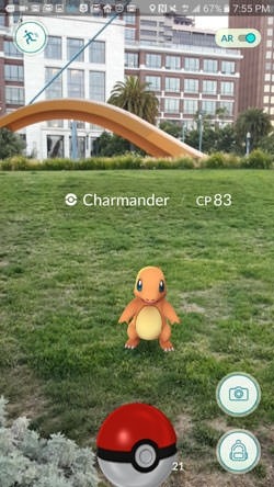 Pokemon GO Android Application Image 2