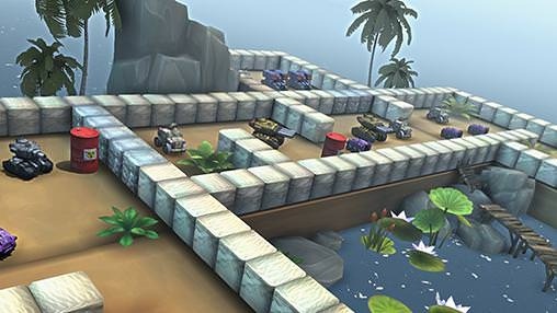 Block Tank Wars 2 Android Game Image 1
