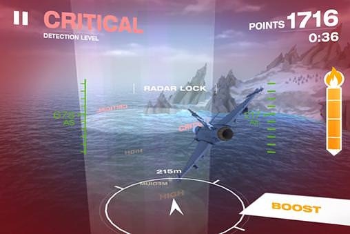 Gripen Fighter Challenge Android Game Image 1
