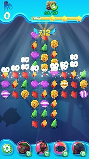 Finding Fish Frenzy: Seashells Android Game Image 1