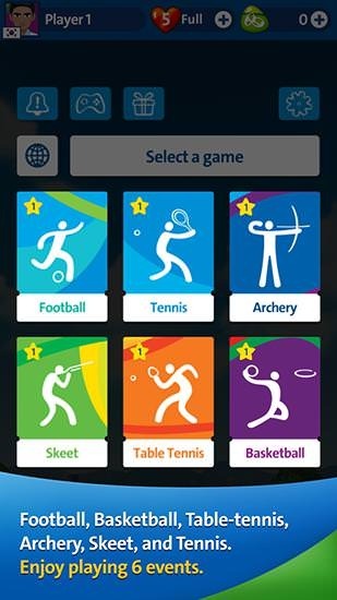 Rio 2016: Olympic Games. Official Mobile Game Android Game Image 2
