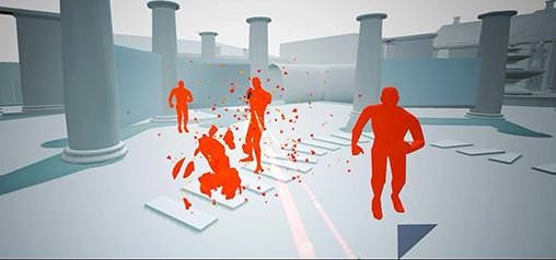 Red Superhot Shooter 3D Android Game Image 2