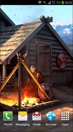Vikings 3D Android Wallpaper Image 2