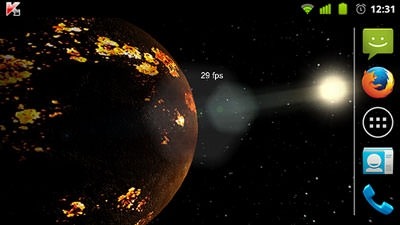 Foreign Planets 3D Android Wallpaper Image 1