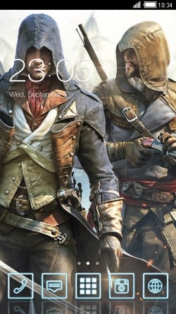 Assassin Creed CLauncher Android Theme Image 1