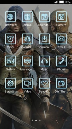 Assassin Creed CLauncher Android Theme Image 2