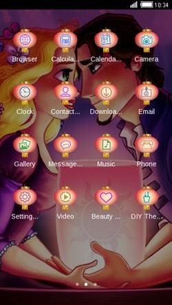 Tangled CLauncher Android Theme Image 2