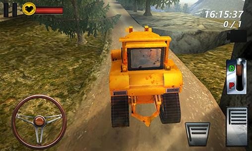 Bulldozer Driving 3d: Hill Mania Android Game Image 2