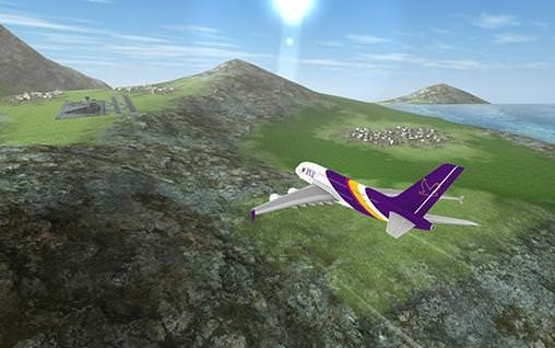 Airplane Flying Flight Pilot Android Game Image 1