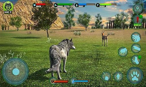Ultimate Wolf Adventure 3D Android Game Image 2