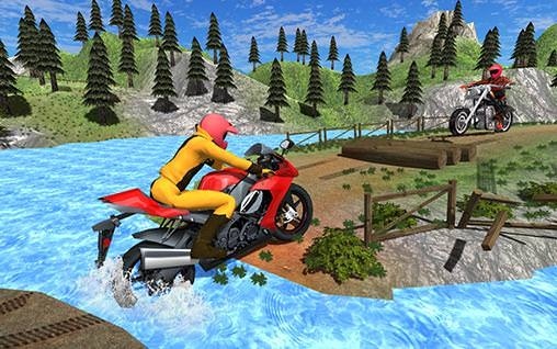 Moto Racer Dirt 3D Android Game Image 1
