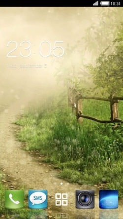 Garden CLauncher Android Theme Image 1