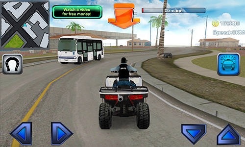 Police Quad Chase Simulator 3D Android Game Image 1