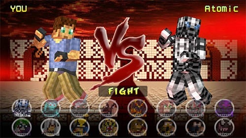 Cube Pixel Fighter 3D Android Game Image 2