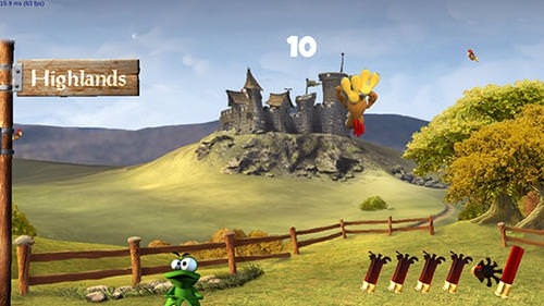 Moorhuhn Crazy Chicken Remake Android Game Image 1