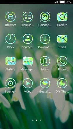 Tulip CLauncher Android Theme Image 2
