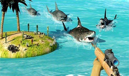 Shark Hunting 3D: Deep Dive 2 Android Game Image 1