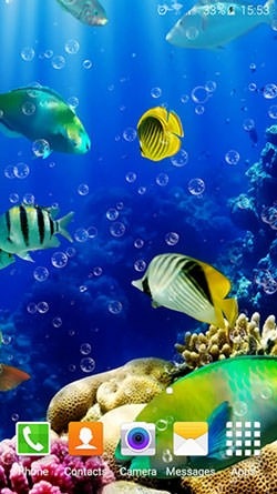 Aquarium Android Wallpaper Image 1