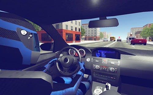 Police Car Racer 3D Android Game Image 1