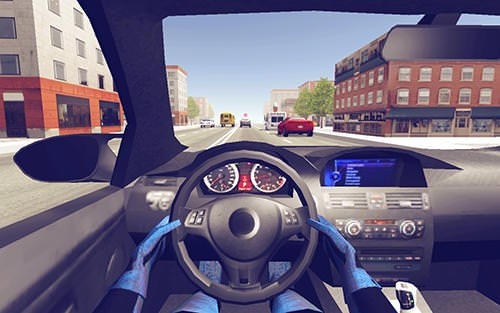 Police Car Racer 3D Android Game Image 2