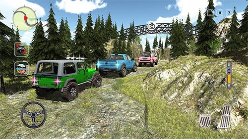 4x4 Offroad Jeep Mountain Hill Android Game Image 1