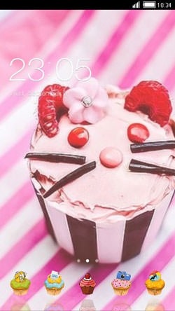 Cupcake CLauncher Android Theme Image 1