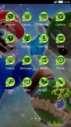 Mario CLauncher Android Theme Image 2