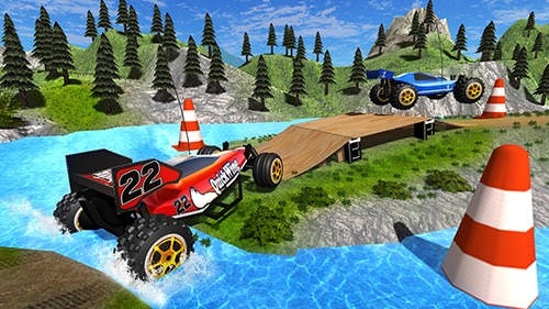 Toy Truck Rally Driver Android Game Image 1
