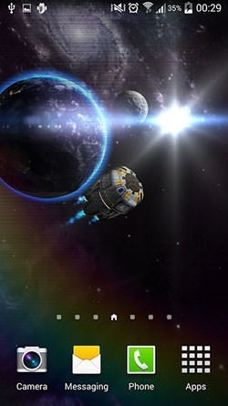 Space Explorer 3D Android Wallpaper Image 2