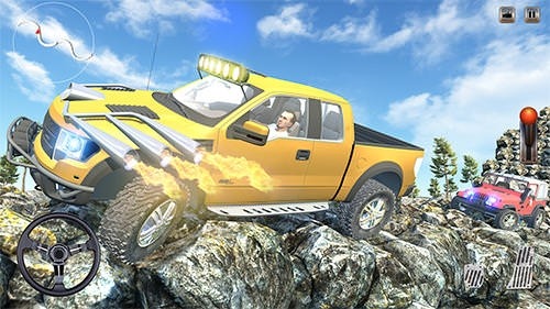 4x4 Offroad Jeep Hill Driving Android Game Image 1