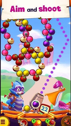 Bubble Island 2: World Tour Android Game Image 1